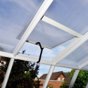 Véranda en PVC et polycarbonate transparent 258x446cm Sun Room - RION