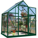 Serre de jardin en alu et polycarbonate 2,3m² Harmony™ verte – Palram