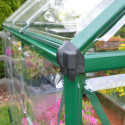 Serre de jardin en alu et polycarbonate 2,3m² Harmony™ verte – Palram