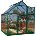 Serre de jardin en alu et polycarbonate 3,4m² Harmony™ verte – Palram