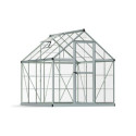 Serre de jardin en alu et polycarbonate 4,6m² Harmony™ Silver – Palram