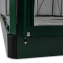 Serre de jardin en alu et polycarbonate 5,7m² Harmony™ verte – Palram