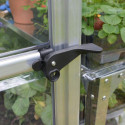 Serre de jardin en alu et polycarbonate 6,8m² Harmony™ Silver – Palram