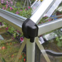 Serre de jardin en alu et polycarbonate 6,8m² Harmony™ Silver – Palram