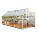Serre de jardin en alu et polycarbonate 7,9m² Harmony™ Silver – Palram