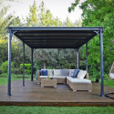 Pergola en aluminium et polycarbonate 309x426cm Milano™ 4300 - Palram