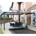 Pergola aluminium et polycarbonate 492x359cm Martinique 5000 Palram