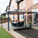 Pergola aluminium et polycarbonate 492x359cm Martinique 5000 Palram