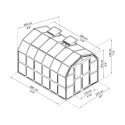 Serre de jardin en PVC et polycarbonate 10,21m² Grand Gardener – RION