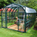 Serre de jardin en PVC et polycarbonate 13,51m² Grand Gardener – RION