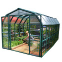 Serre de jardin en PVC et polycarbonate 13,51m² Grand Gardener – RION