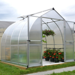 Serre de jardin en aluminium et polycarbonate 5,95m² Bella™ – Palram