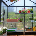 Serre de jardin en alu et polycarbonate 5,9m² Glory™ Premium – Palram