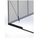 Serre de jardin en alu et polycarbonate 5,9m² Glory™ Premium – Palram