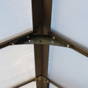 Serre de jardin en alu et polycarbonate 5,9m² Glory™ Premium – Palram