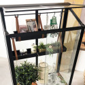 Serre urbaine en verre trempé avec roulettes City Greenhouse - Juliana