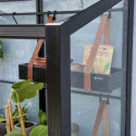 Serre urbaine en verre trempé avec roulettes City Greenhouse - Juliana