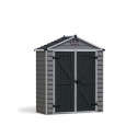 Abri de jardin en polycarbonate 1,55m² Skylight Deco - Palram