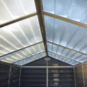 Abri de jardin en polycarbonate 1,55m² Skylight Deco - Palram