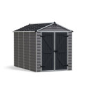 Abri de jardin en polycarbonate 5,28m² Skylight Deco - Palram