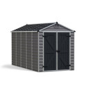 Abri de jardin en polycarbonate 6,59m² Skylight Deco - Palram