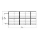 Abri de jardin en polycarbonate 6,59m² Skylight Deco - Palram