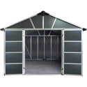 Abri de jardin en polycarbonate 7,9m² sans plancher YUKON - Palram