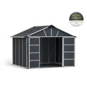 Abri de jardin en polycarbonate 7,9m² avec plancher YUKON - Palram