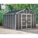Abri de jardin en polycarbonate 11,7m² avec plancher YUKON - Palram