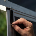 Abri de jardin en polycarbonate 17,2m² sans plancher YUKON - Palram