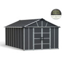Abri de jardin en polycarbonate 17,2m² avec plancher YUKON - Palram