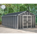 Abri de jardin en polycarbonate 21,3m² sans plancher YUKON - Palram