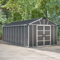 Abri de jardin en polycarbonate 21,3m² avec plancher YUKON - Palram