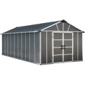 Abri de jardin en polycarbonate 21,3m² avec plancher YUKON - Palram