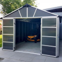 Abri de jardin en polycarbonate 21,3m² avec plancher YUKON - Palram