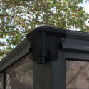 Pergola fermée en aluminium et polycarbonate Ledro 3000 - Canopia