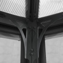 Pergola fermée en aluminium et polycarbonate Ledro 3600 - Canopia