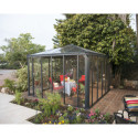 Pergola fermée en aluminium et polycarbonate Ledro 3600 - Canopia