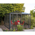 Pergola fermée en aluminium et polycarbonate Ledro 3600 - Canopia