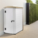 Abri en PVC 1,16m² Evo Tuscany 100.1 monopente réversible – Garofalo
