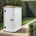 Abri en PVC 1,16m² Evo Tuscany 100.1 monopente réversible – Garofalo