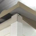Abri en PVC 1,16m² Evo Tuscany 100.1 monopente réversible – Garofalo