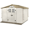 Abri de jardin en PVC 6,85m² avec plancher Evo Tuscany 280 – Garofalo