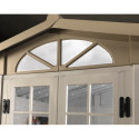 Abri de jardin en PVC 6,85m² avec plancher Evo Tuscany 280 – Garofalo