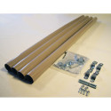 Abri de jardin en PVC 6,85m² avec plancher Evo Tuscany 280 – Garofalo