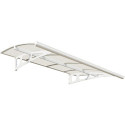 Auvent marquise en polycarbonate 3 mm Bordeaux™ 2230 – Palram
