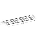Auvent marquise en polycarbonate 3 mm Bordeaux™ 6690 – Palram