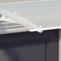 Auvent marquise en polycarbonate 6 mm Lyra™ 1350 – Palram