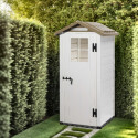 Abri de jardin 0,93m² en PVC avec plancher Evo Tuscany 80 – Garofalo