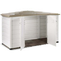 Coffre de jardin en résine avec plancher 1800L BOX EVO 200 – Garofalo